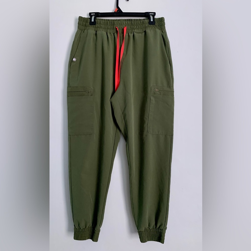 High Waisted Zamora Jogger Scrub Pants